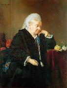 Heinrich von Angeli Portrait of Queen Victoria as widow oil painting